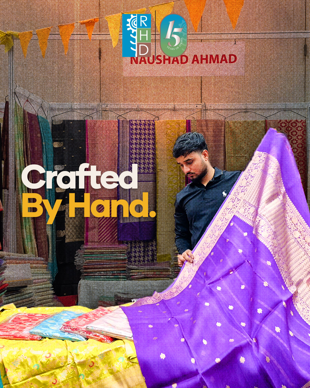 The 13th Annual Handloom & Handicrafts Festival, built from zero. — 1