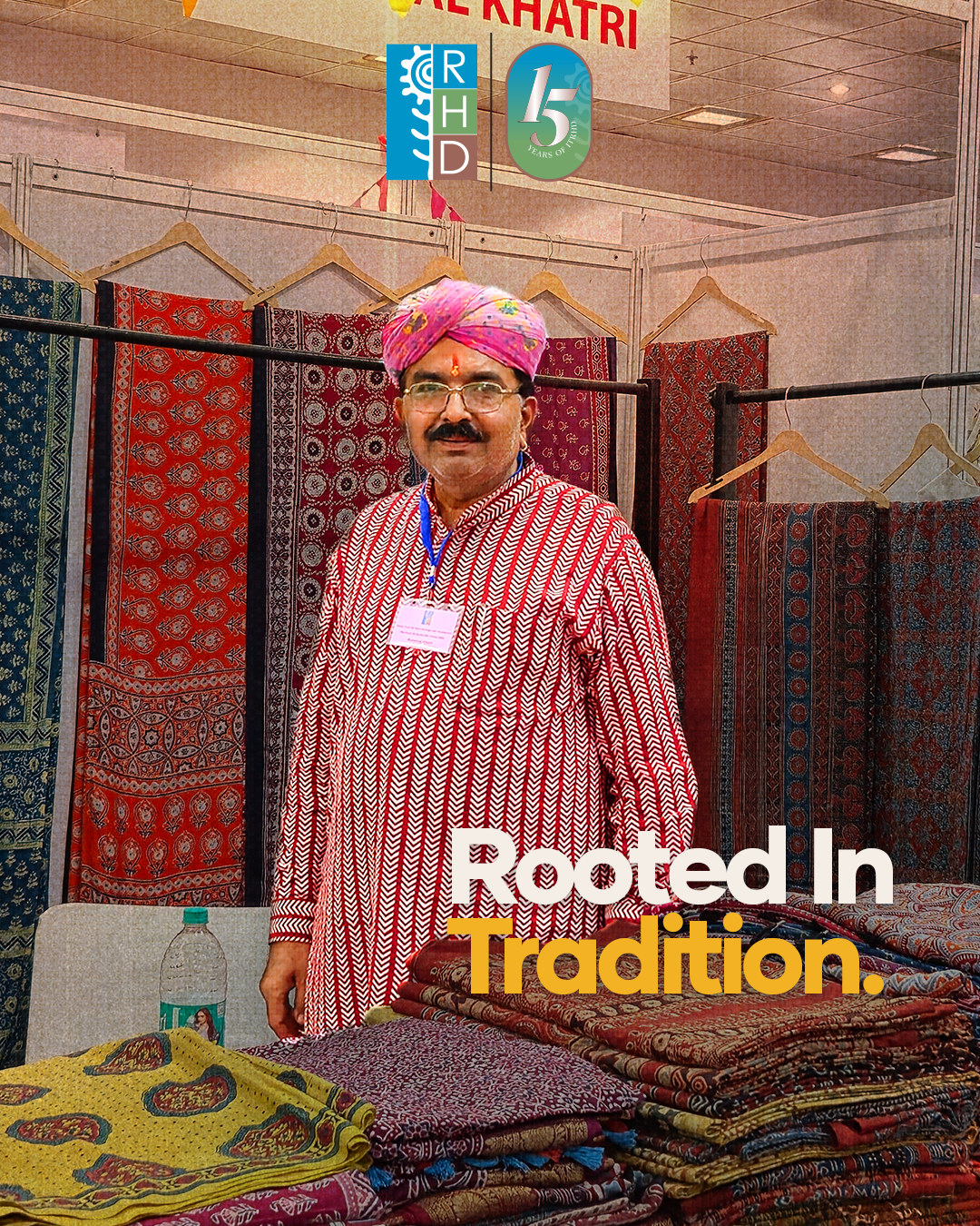 The 13th Annual Handloom & Handicrafts Festival, built from zero. — 2